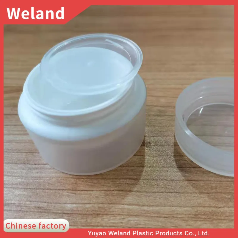 Barattolo per imballaggio cosmetico in barattolo di crema per le mani in plastica PP da 10 g