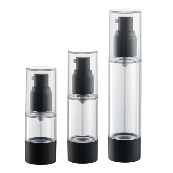 Bottiglie per pompa per lozione airless per imballaggio cosmetico per siero da 15 ml 30 ml 50 ml 80 ml 100 ml