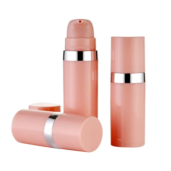 Flacone airless per siero in PP da 5 ml 10 ml 15 ml di produzione per imballaggi cosmetici